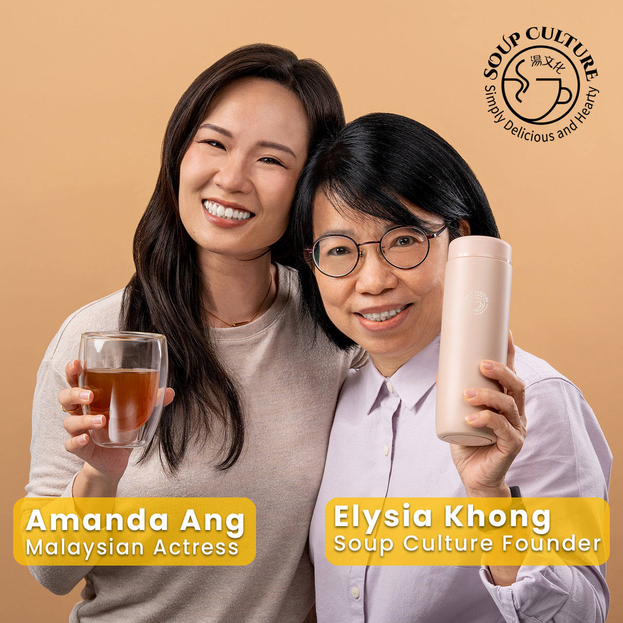 Warm welcome to Amanda Ang, the award-winning Malaysian actress joining the Soup Culture family! 🥳 🎉